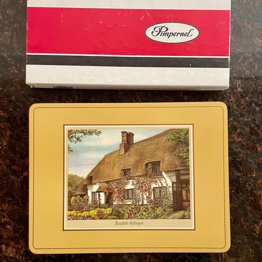 Pimpernel English Cottages Set of 6 Placemats